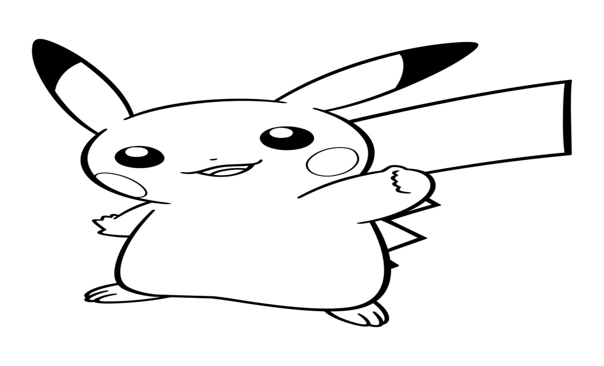 Pikachu menyenangkan