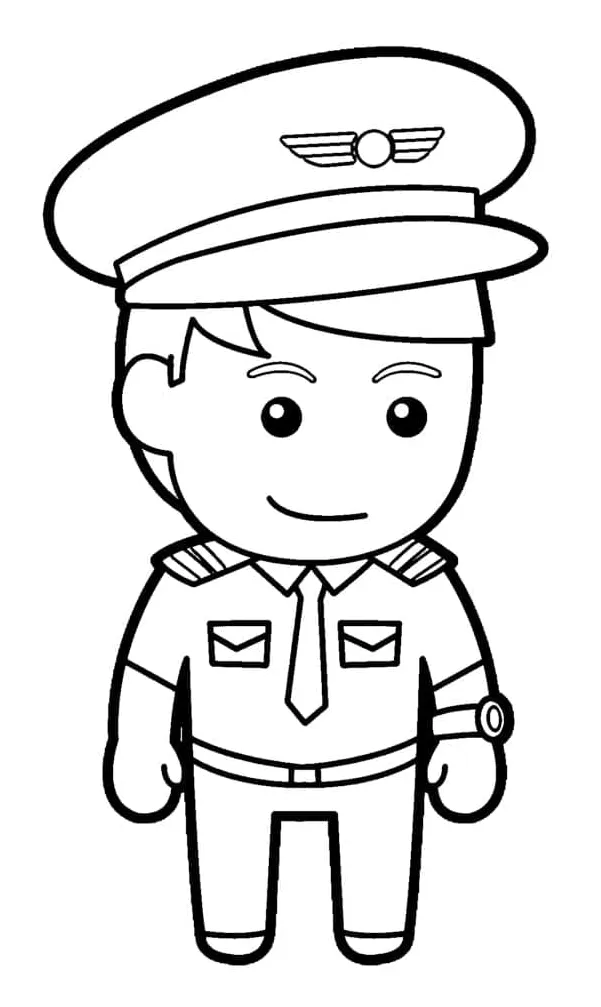 Pilot yang Lucu