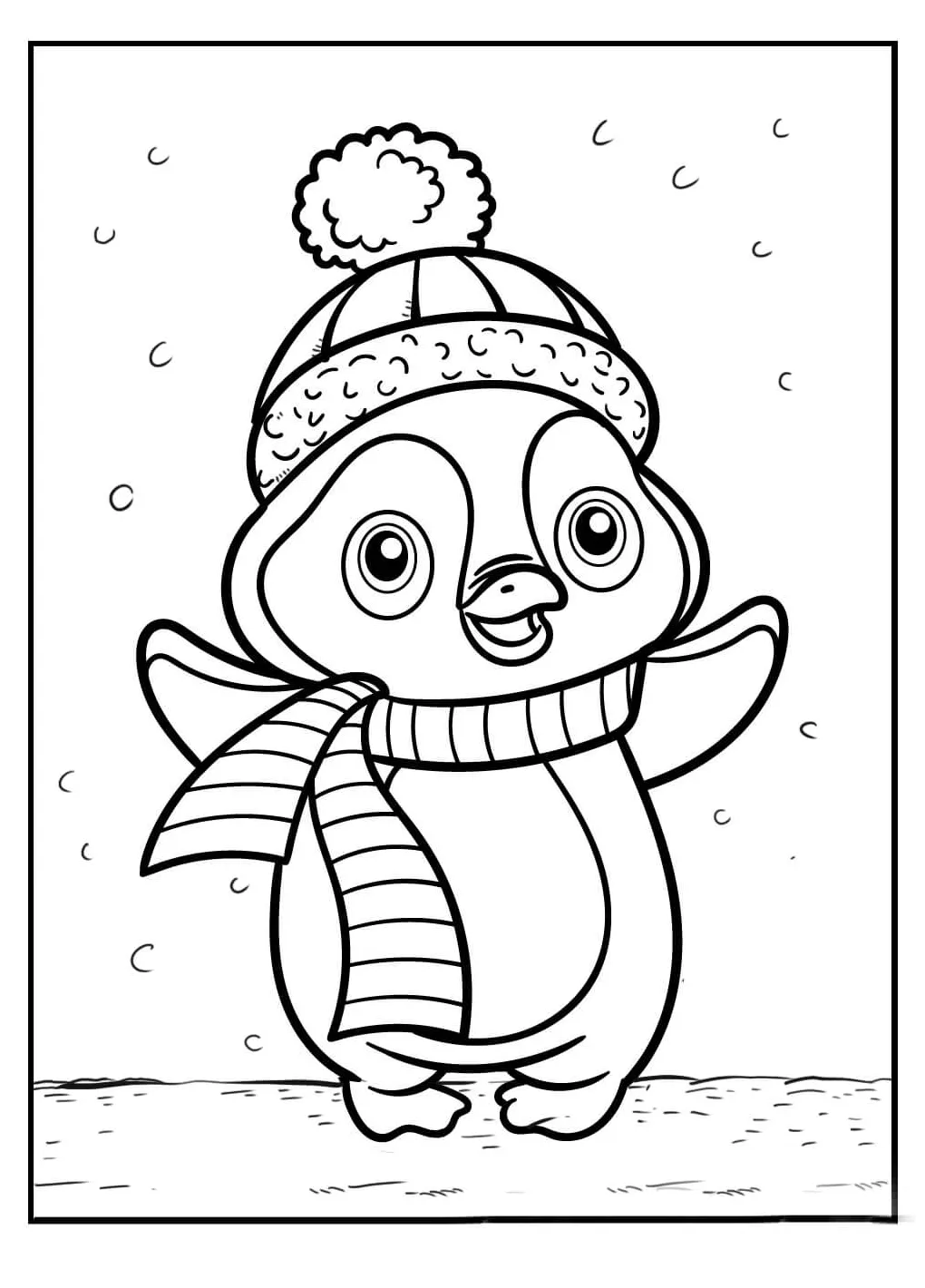 Penguin di musim dingin