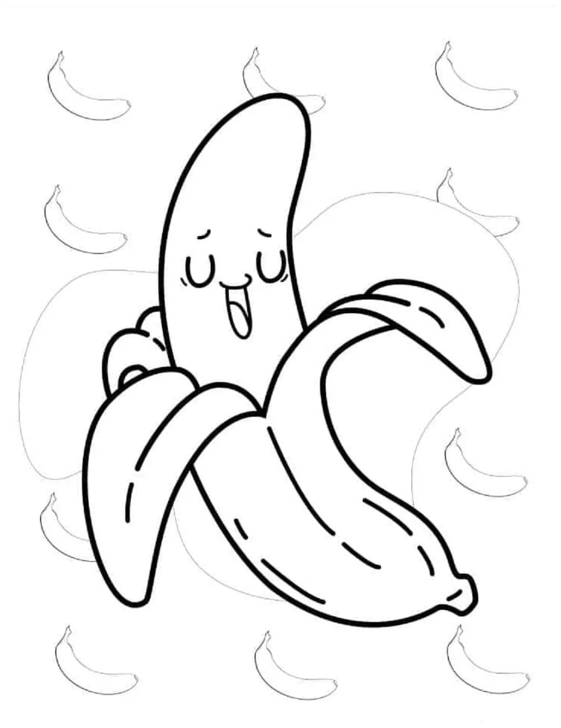 Pisang kartun