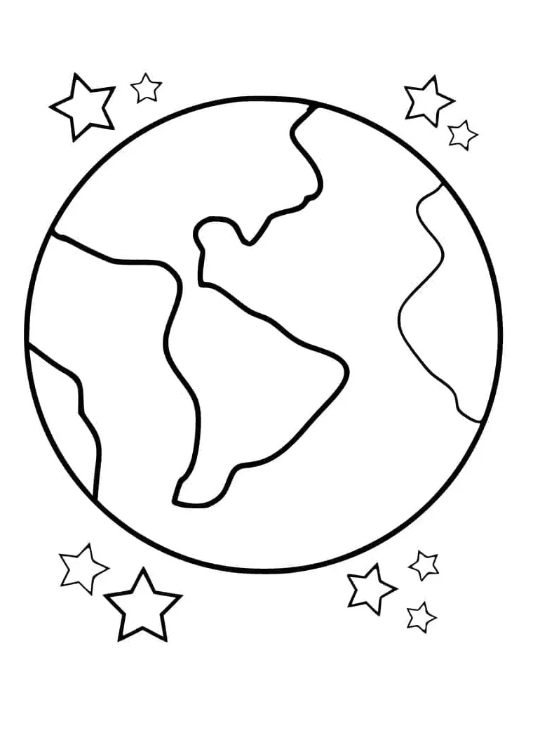 Planet Bumi dan Bintang
