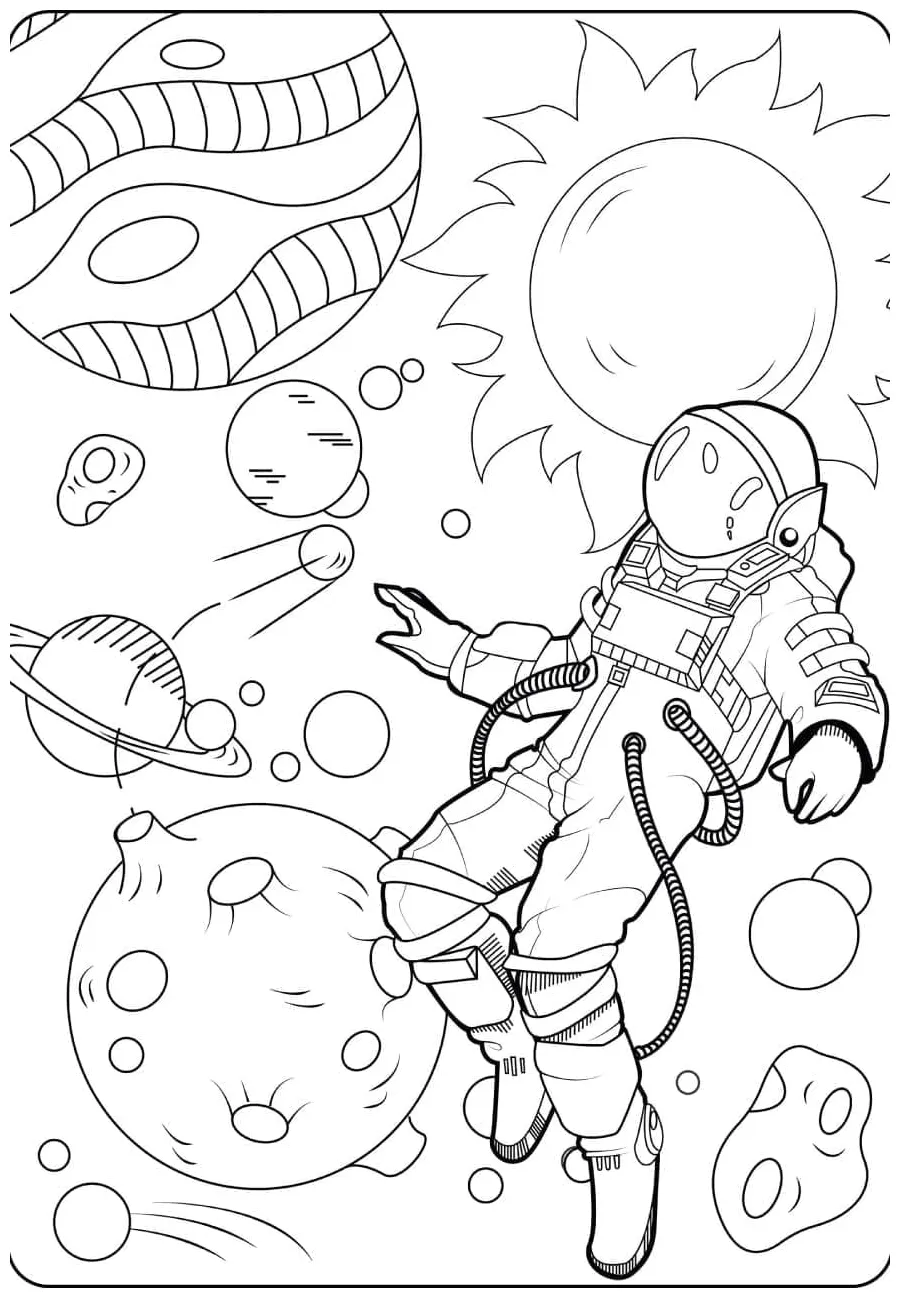Astronot dan Planet