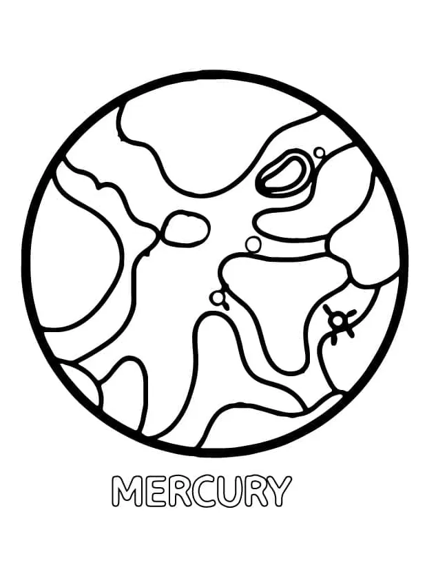 Planet Merkurius gratis