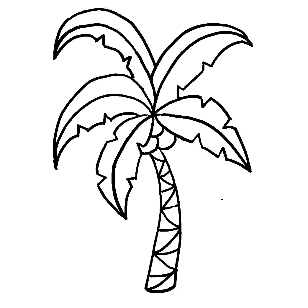 Pohon Kelapa Kecil