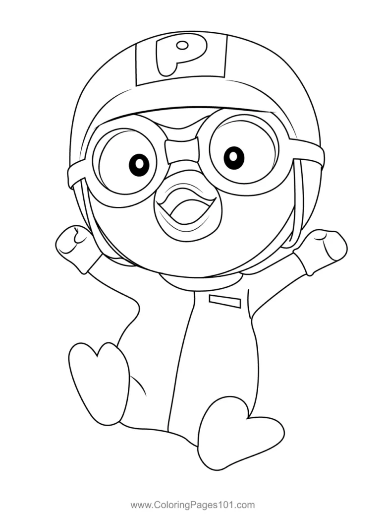 20+ Gambar Mewarnai Pororo Kartun Terbaru 2024