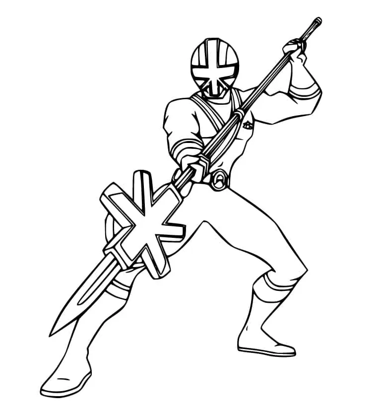 Samurai Power Rangers Hijau