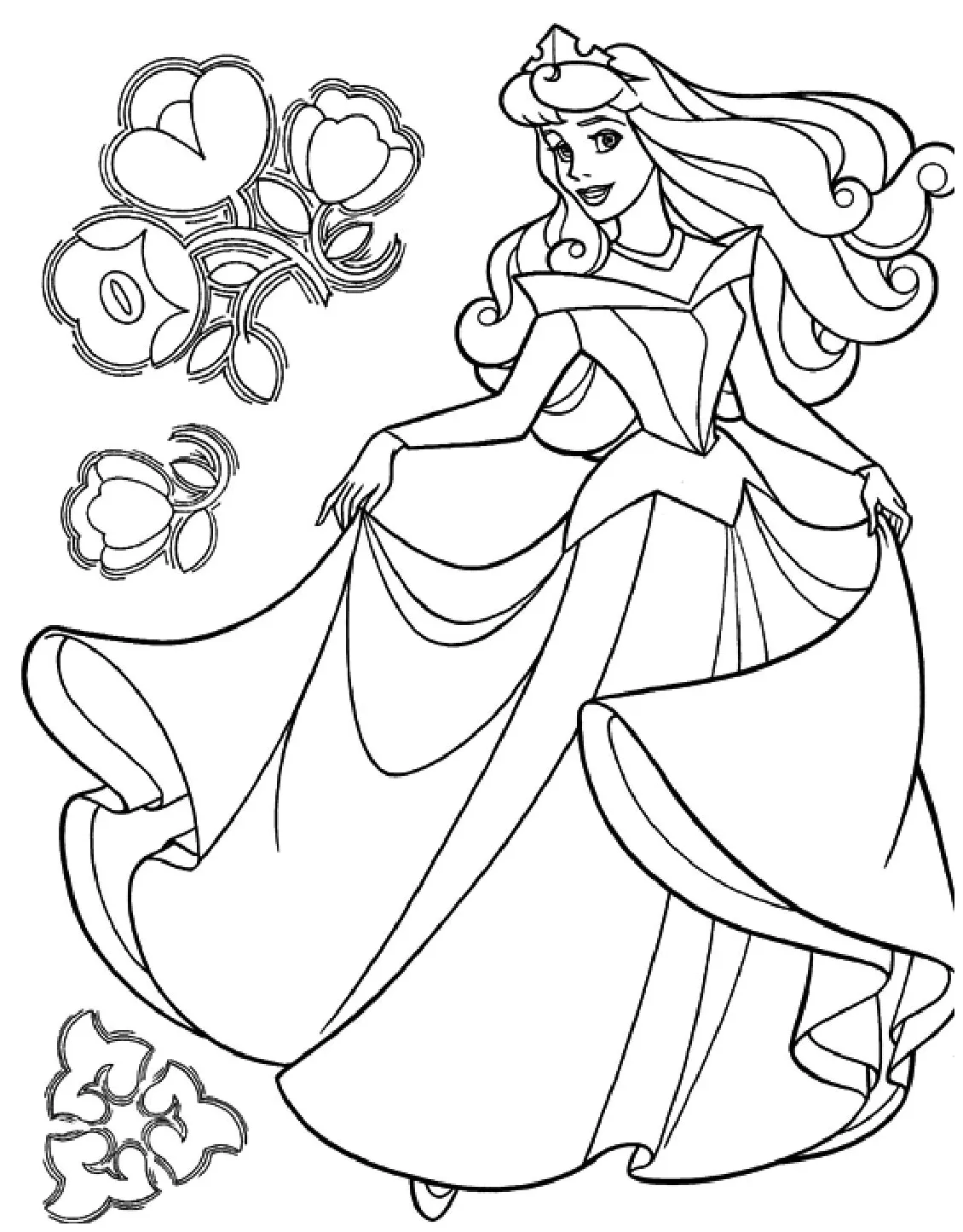 Mewarnai gambar princess disney 54+ koleksi gambar