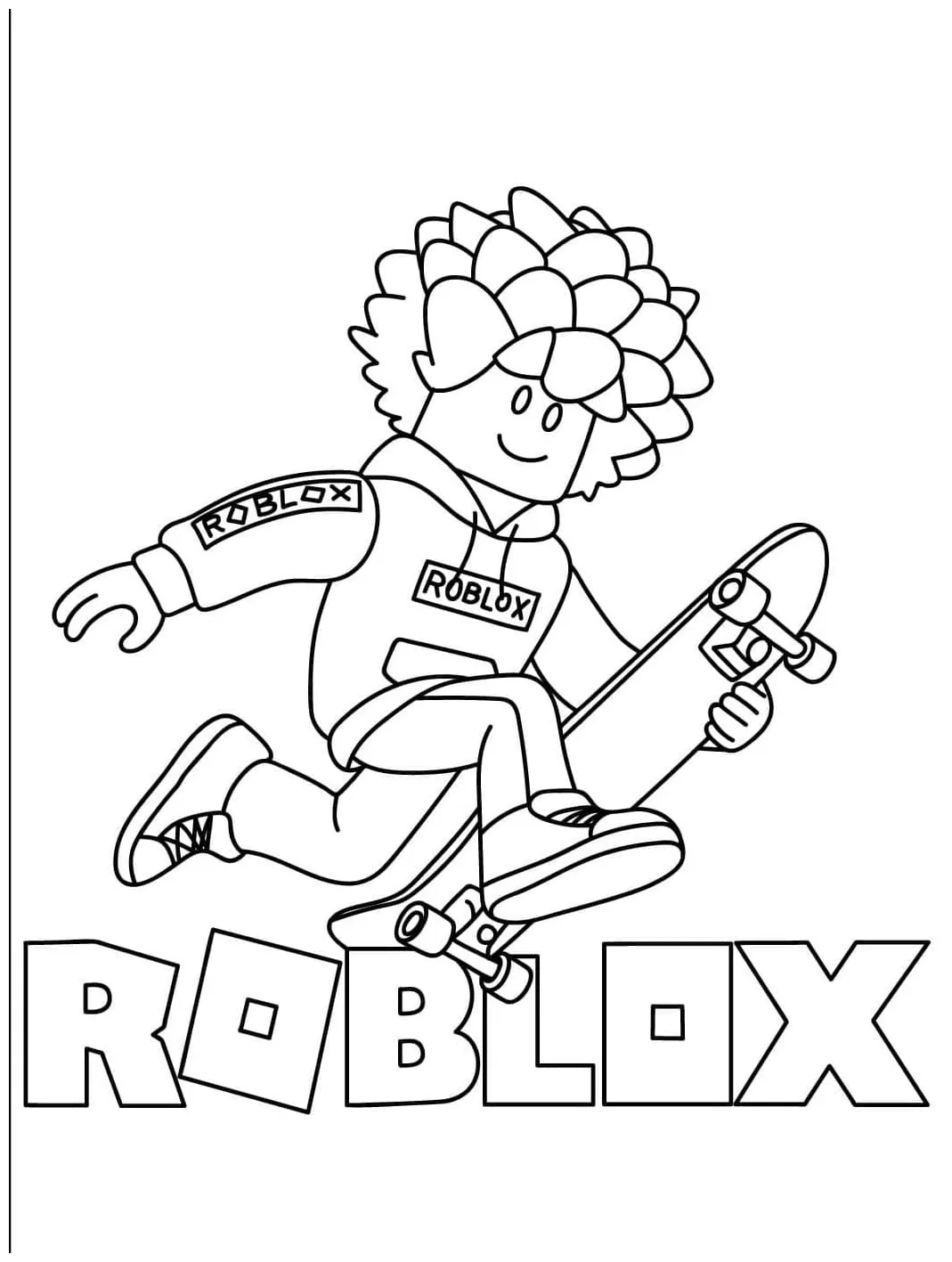 Bermain skateboard di roblox