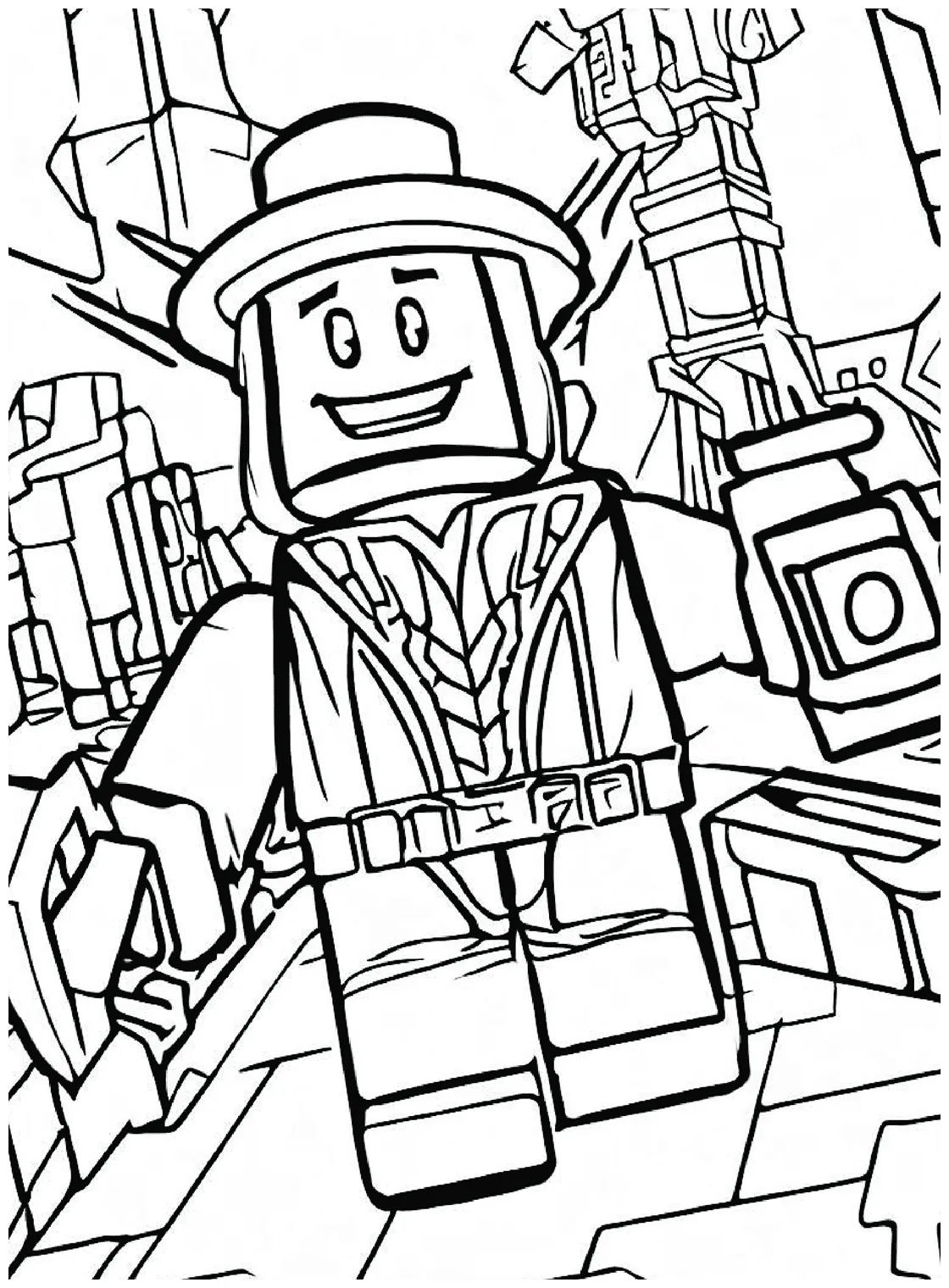 Roblox tersenyum