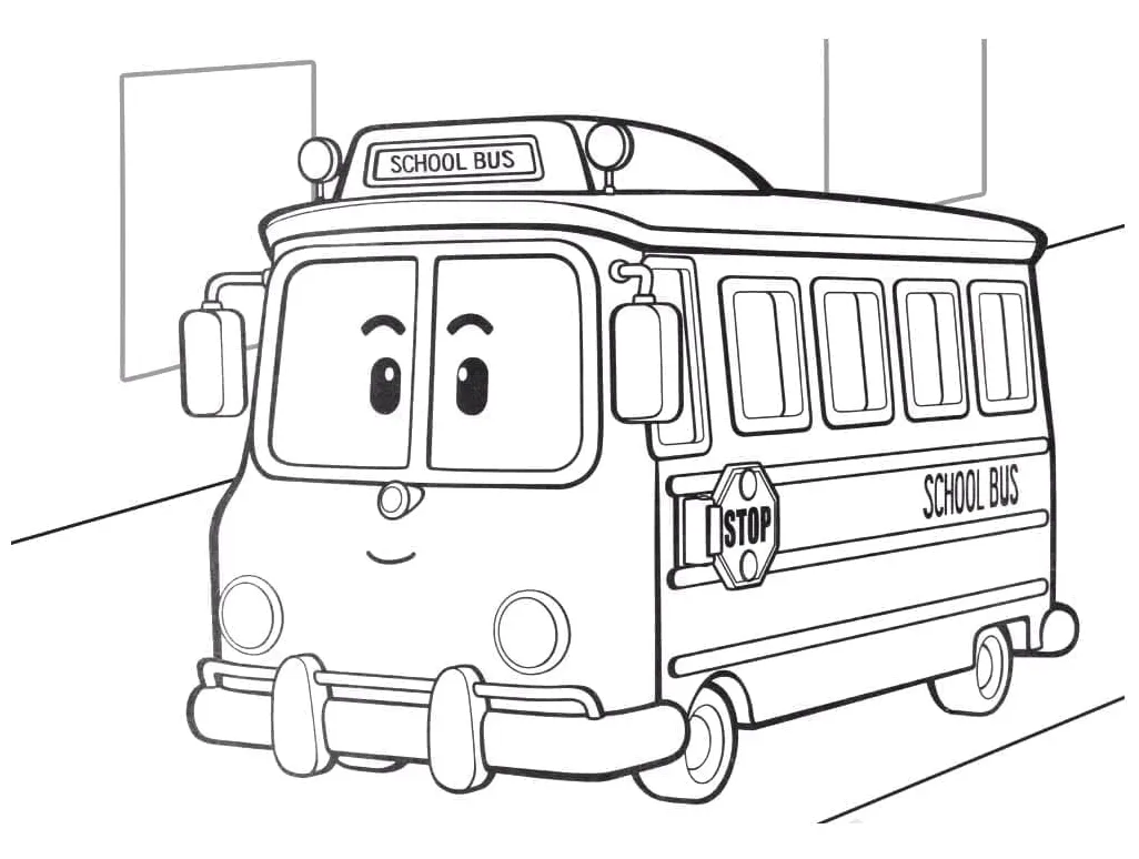 Sekolah b di robocar poli