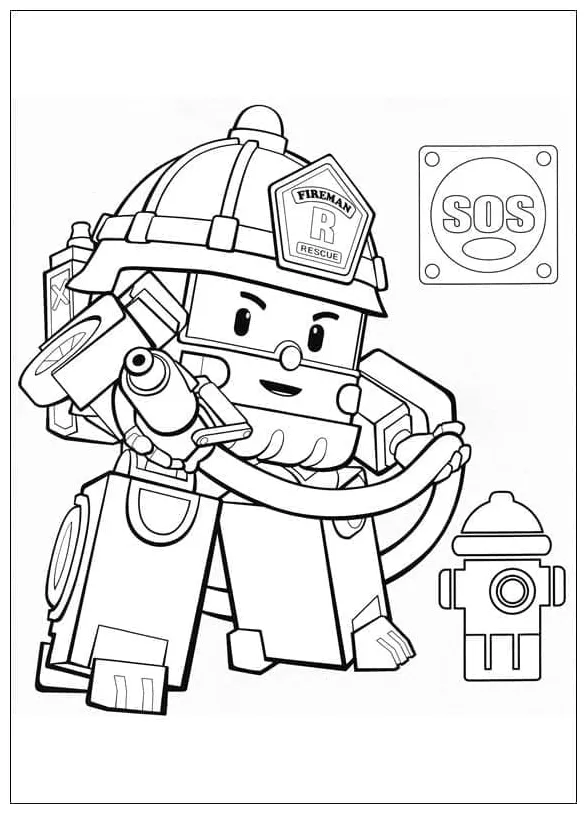 Cetak robocar poli