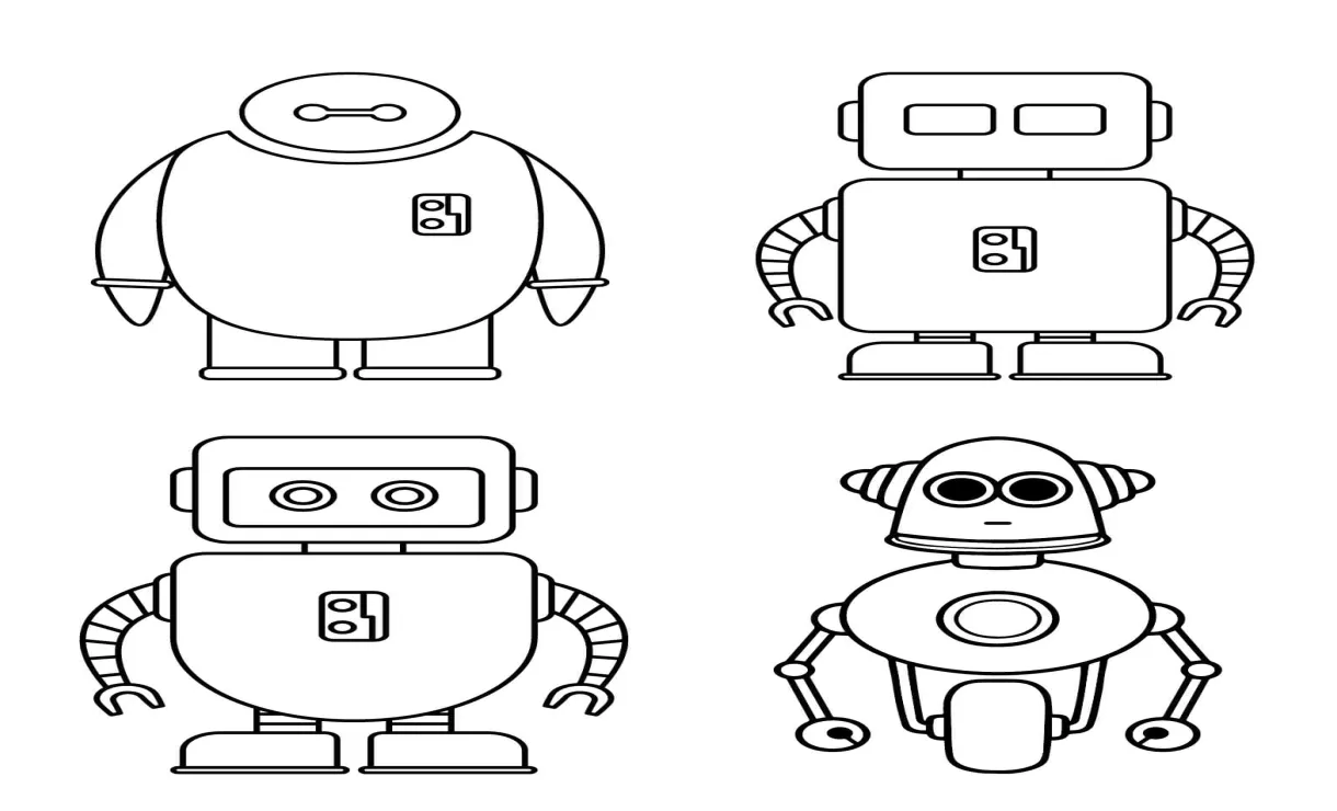 Empat robot