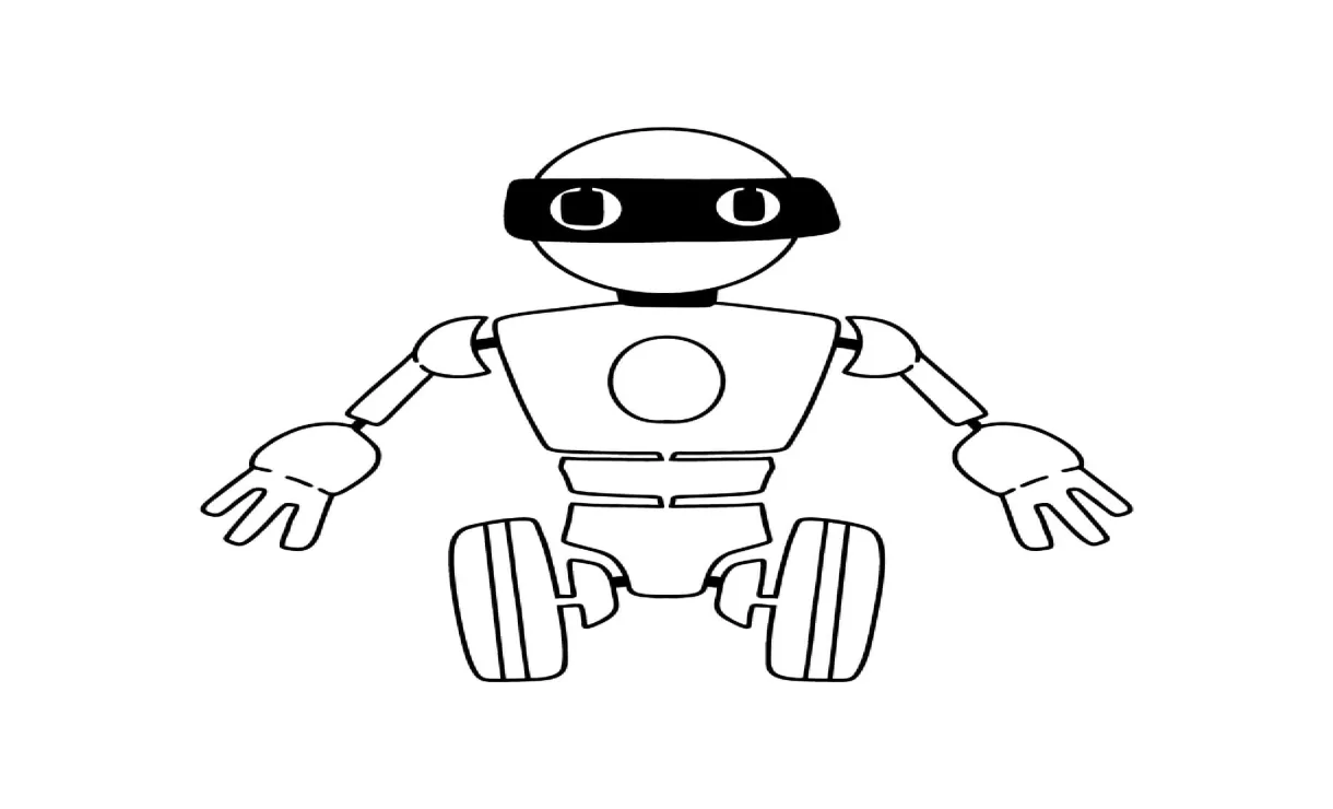 Desain Bebas Robot