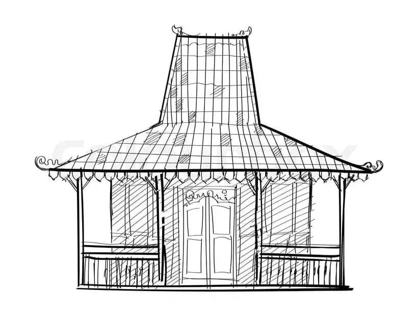 Gambar rumah joglo