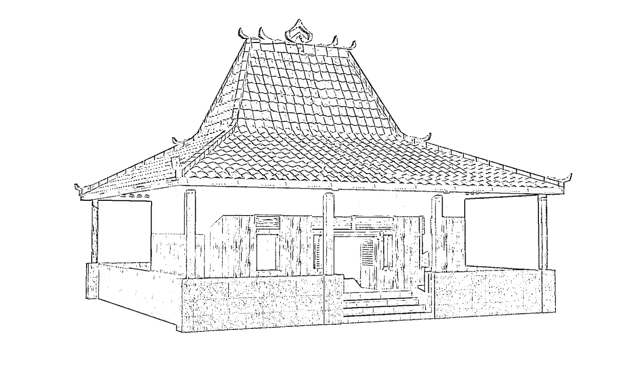Rumah joglo gratis