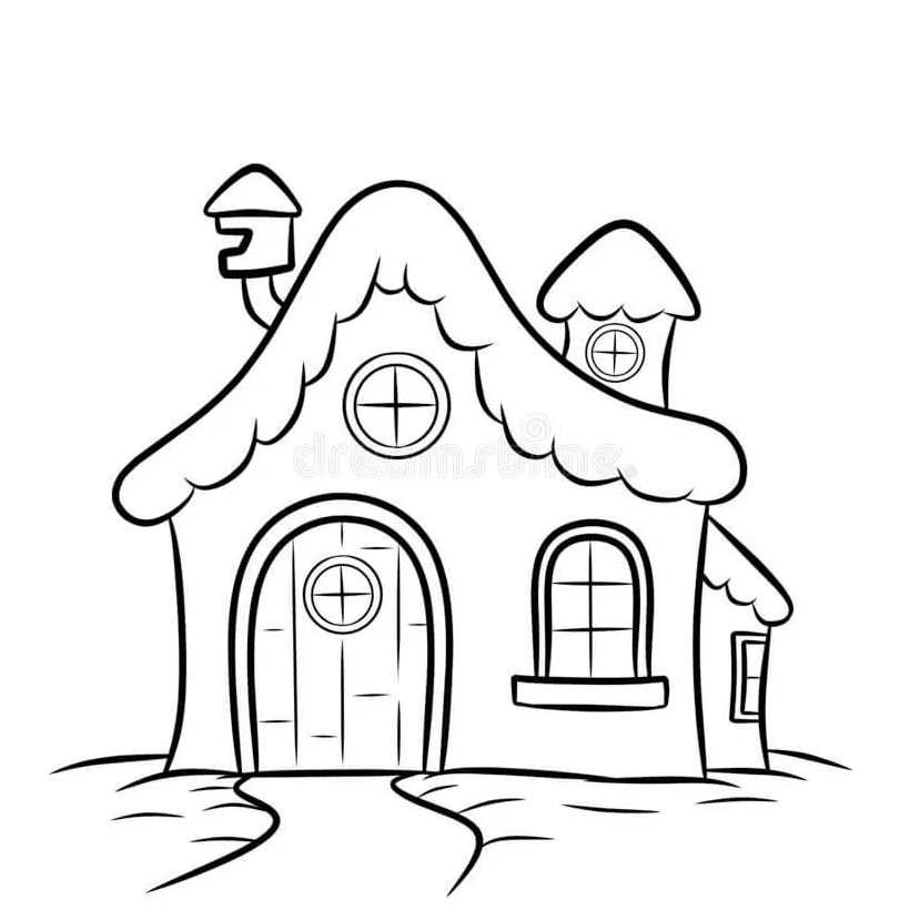 Rumah salju natal