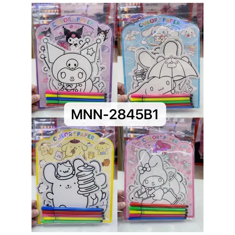 Jual ds 01 coloring sanrio mewarnai anak buku mewarnai