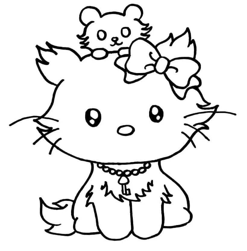 Sanrio charmmy kitty dan sugar