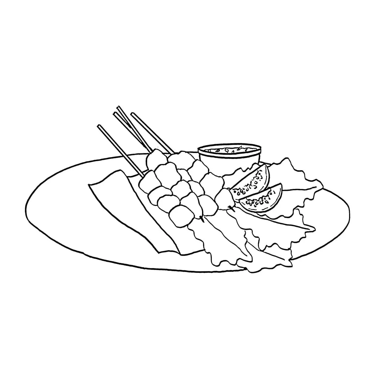 Sate ayam