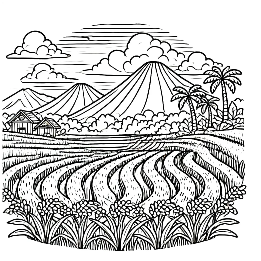 Sawah berliku