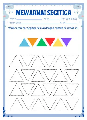 Gratis desain contoh contoh segitiga canva