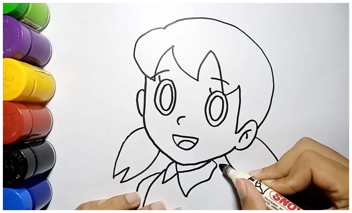 Detail mewarnai gambar shizuka mewarnai gambar shizuka doraemon koleksi