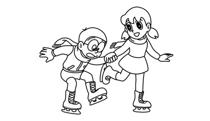 Detail mewarnai gambar shizuka mewarnai gambar shizuka doraemon koleksi