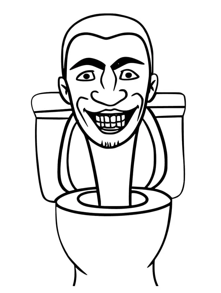 Skibidi Toilet Muka