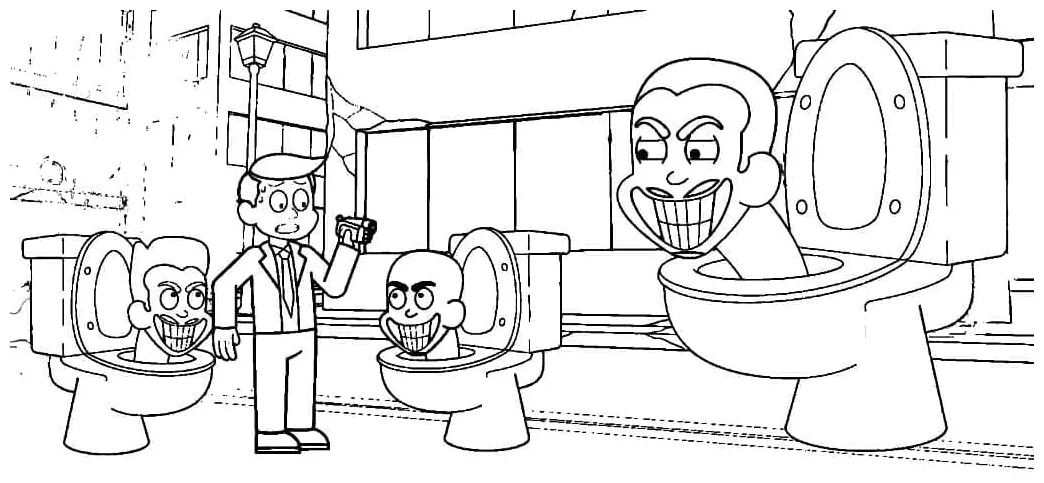 Skibidi toilet permainan