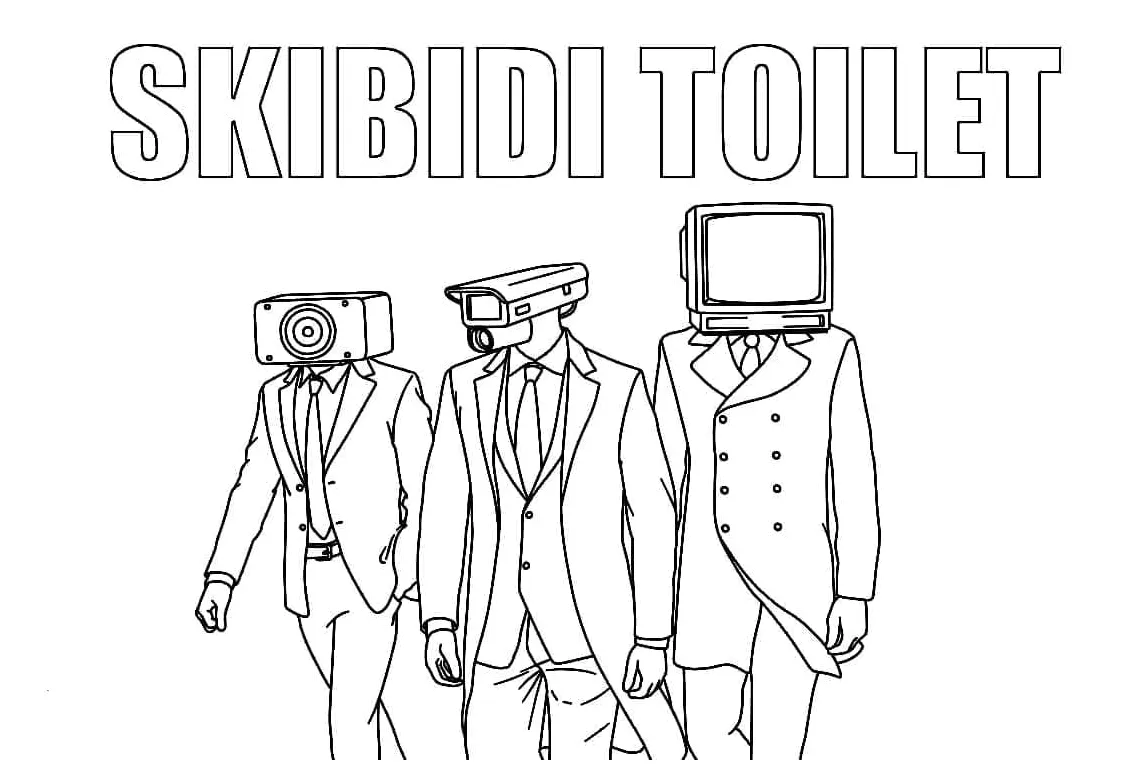 Skibidi toilet watak