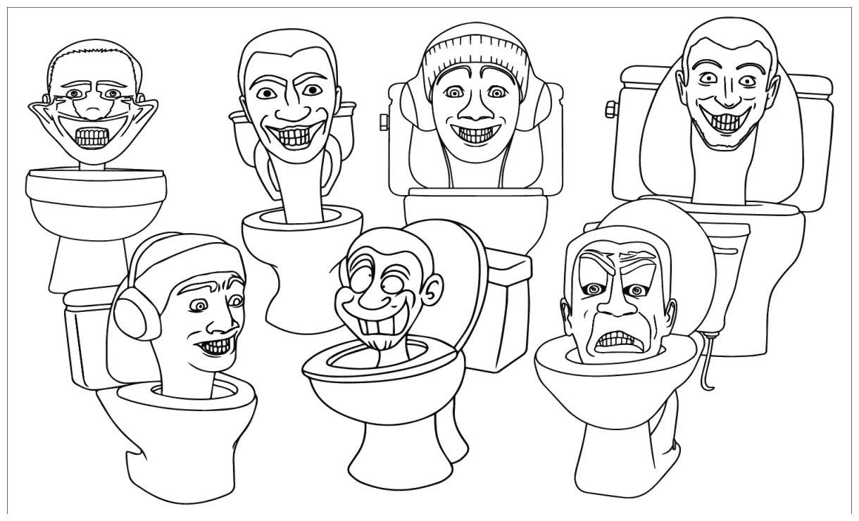 Semua Skibidi Toilet