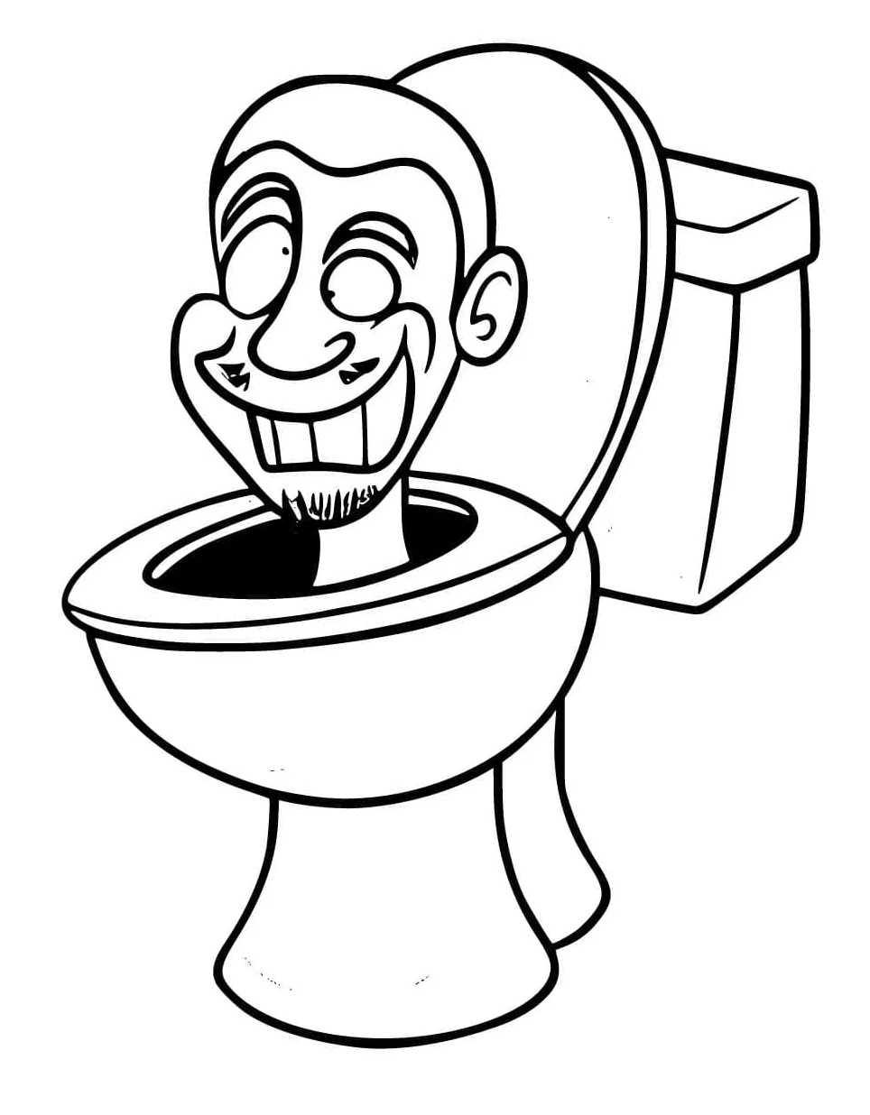 Sangat kelakar skibidi toilet