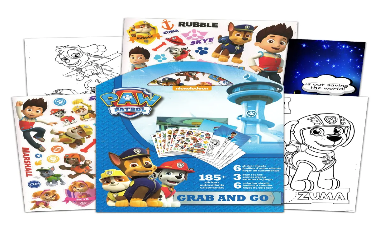 Skye paw patrol coloring page