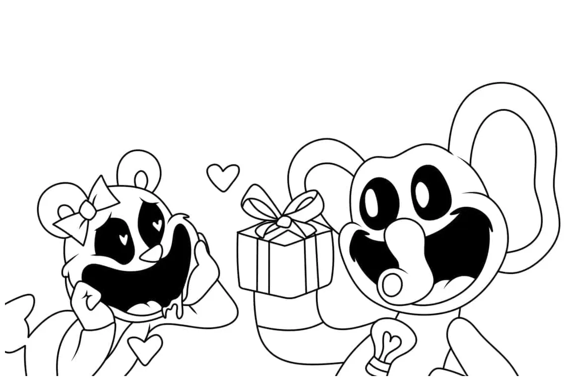Smiling critters gratis