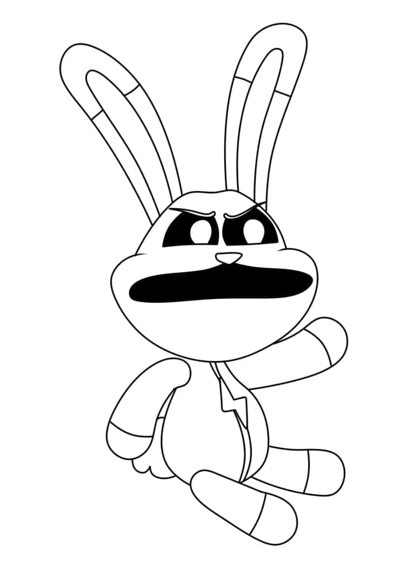 Menggambar smiling critters gratis