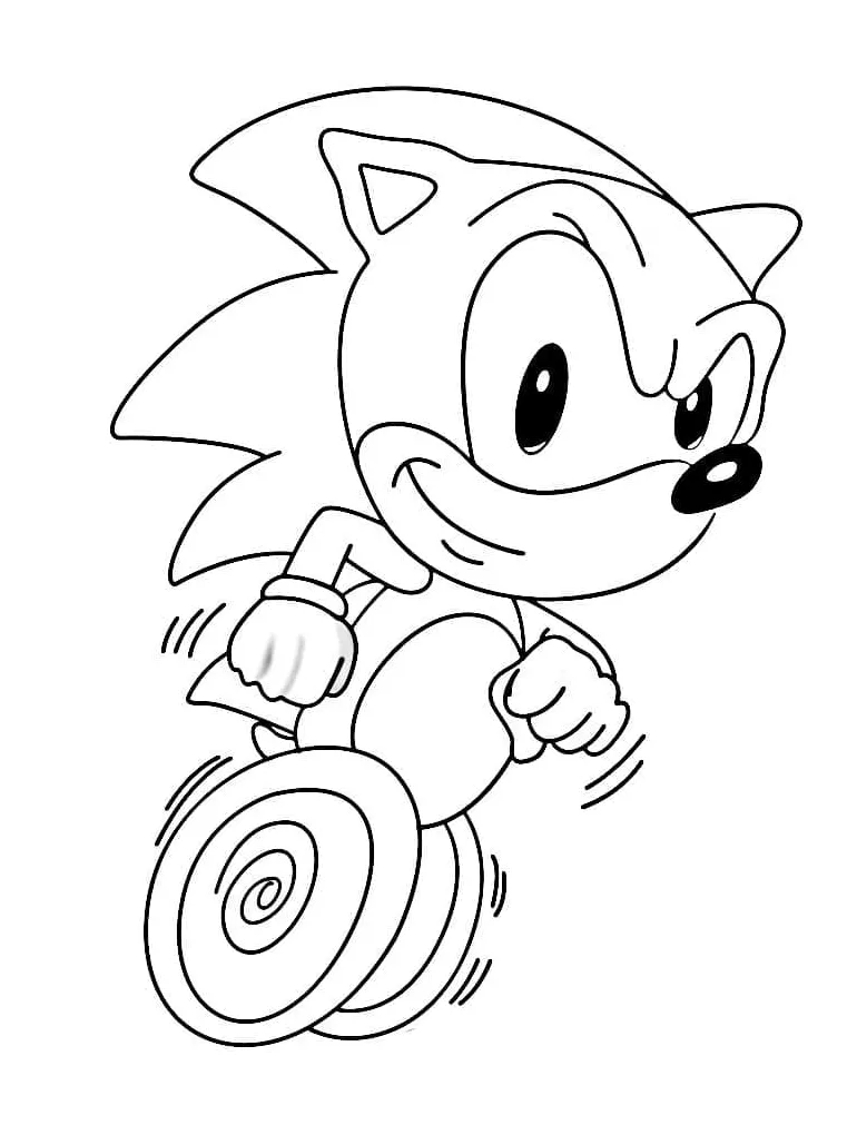 Sonic yang lucu