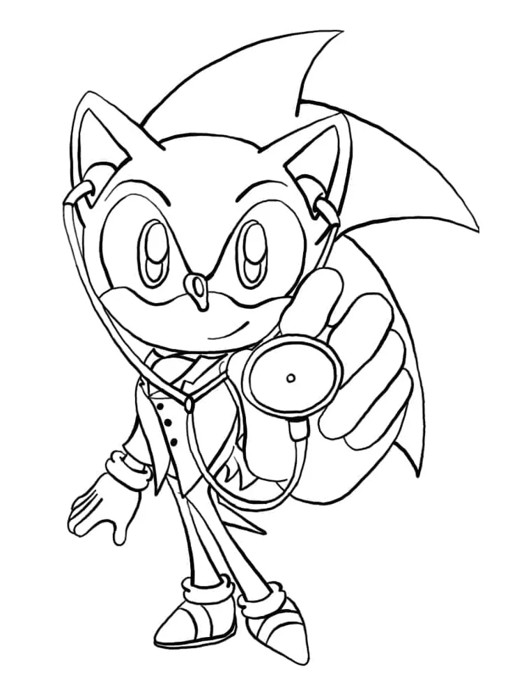 Sonic si landak yang lucu