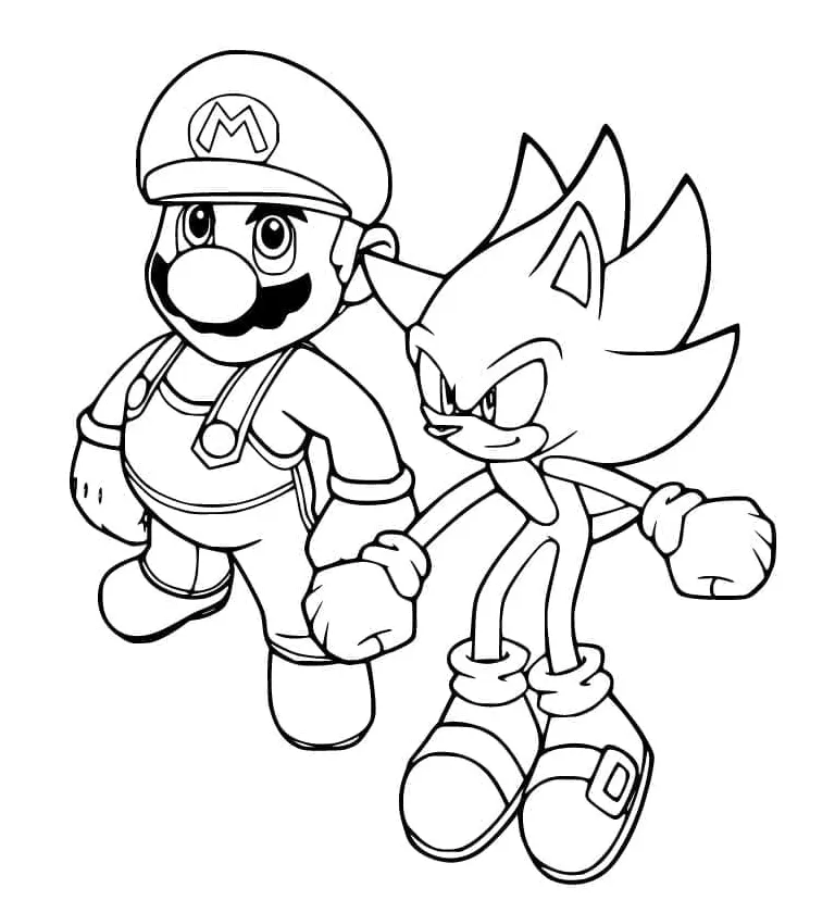 Mario dan Sonic