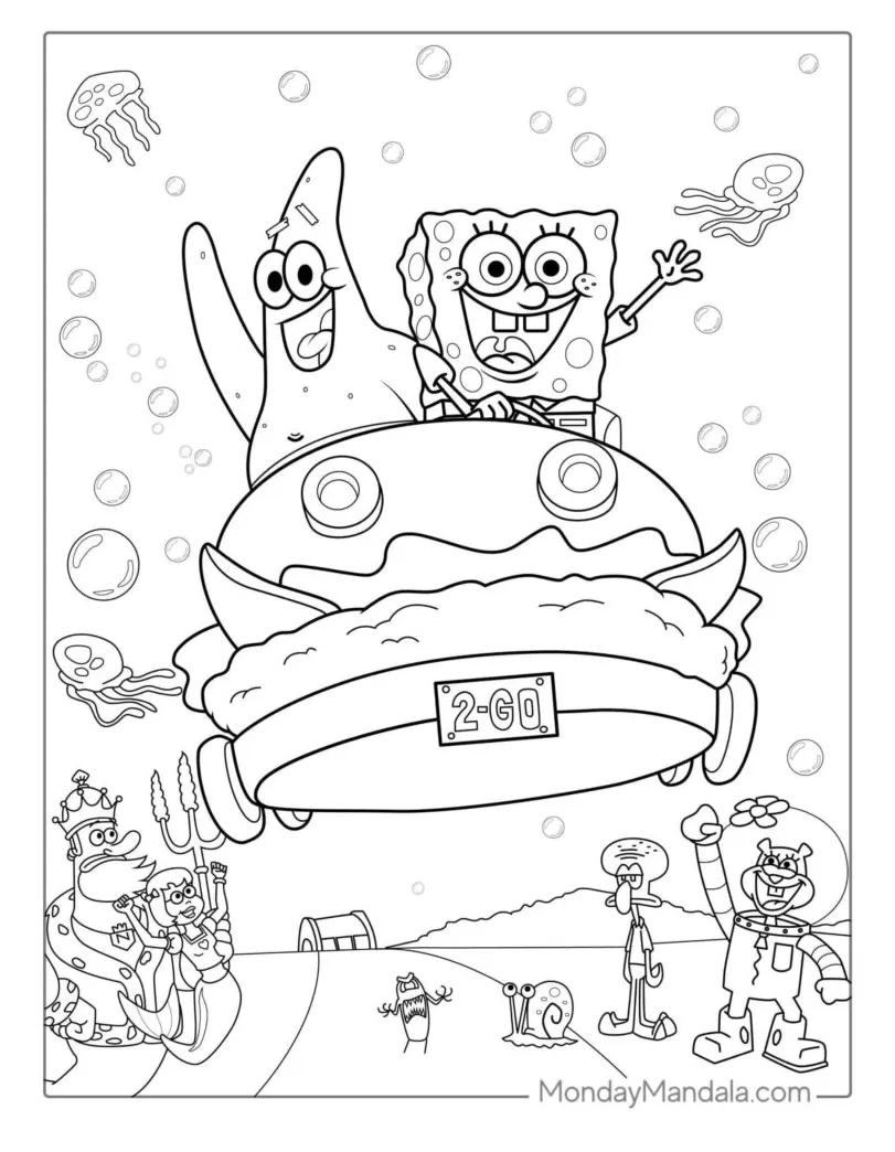 50 gambar , patrick, squidward lucu gratis