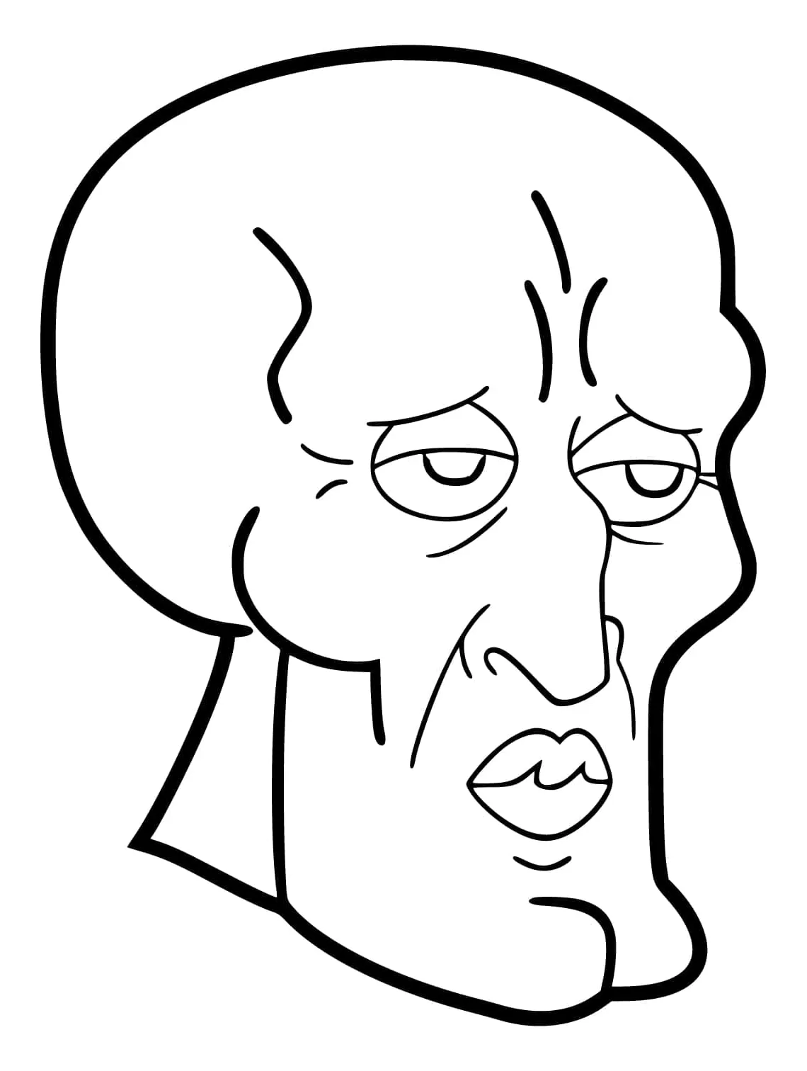 Squidward yang kacak