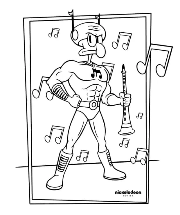 Squidward yang hebat