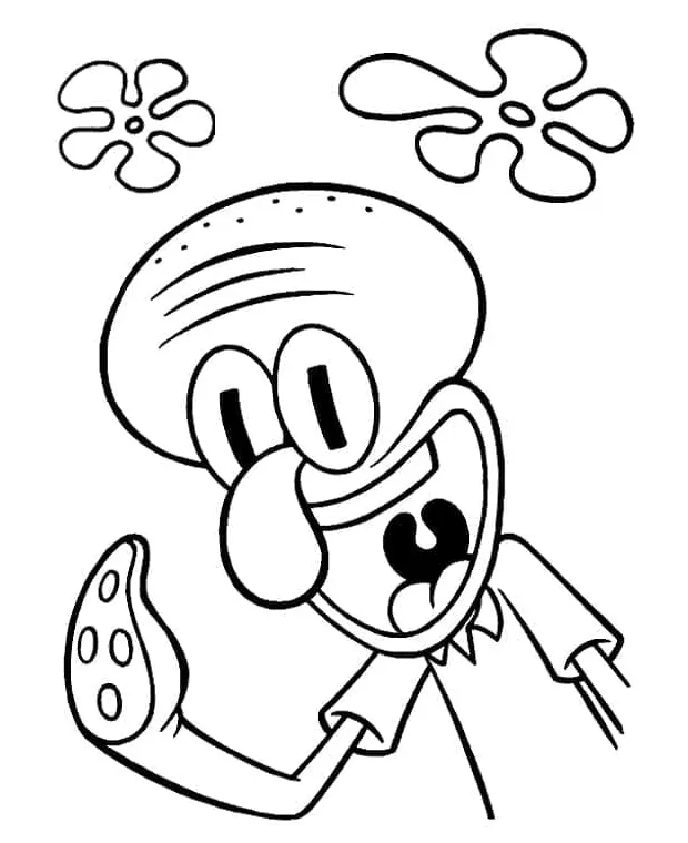 Squidward yang mesra