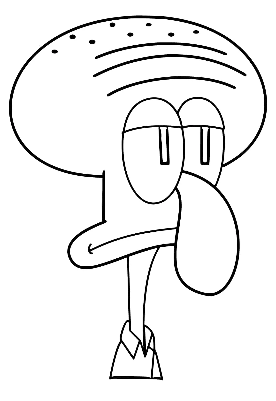 Muka squidward