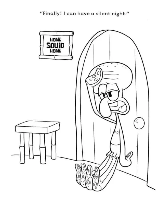 Squidward percuma