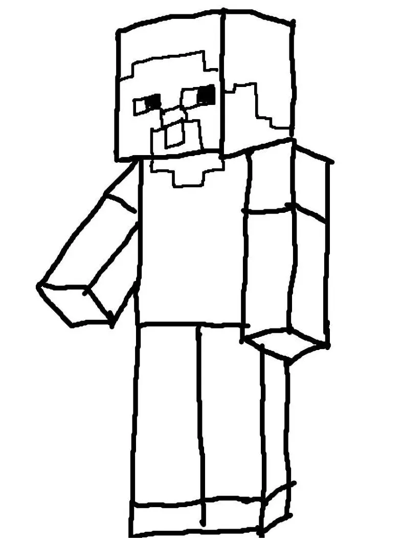 Steve minecraft by alexgraham on deviantart