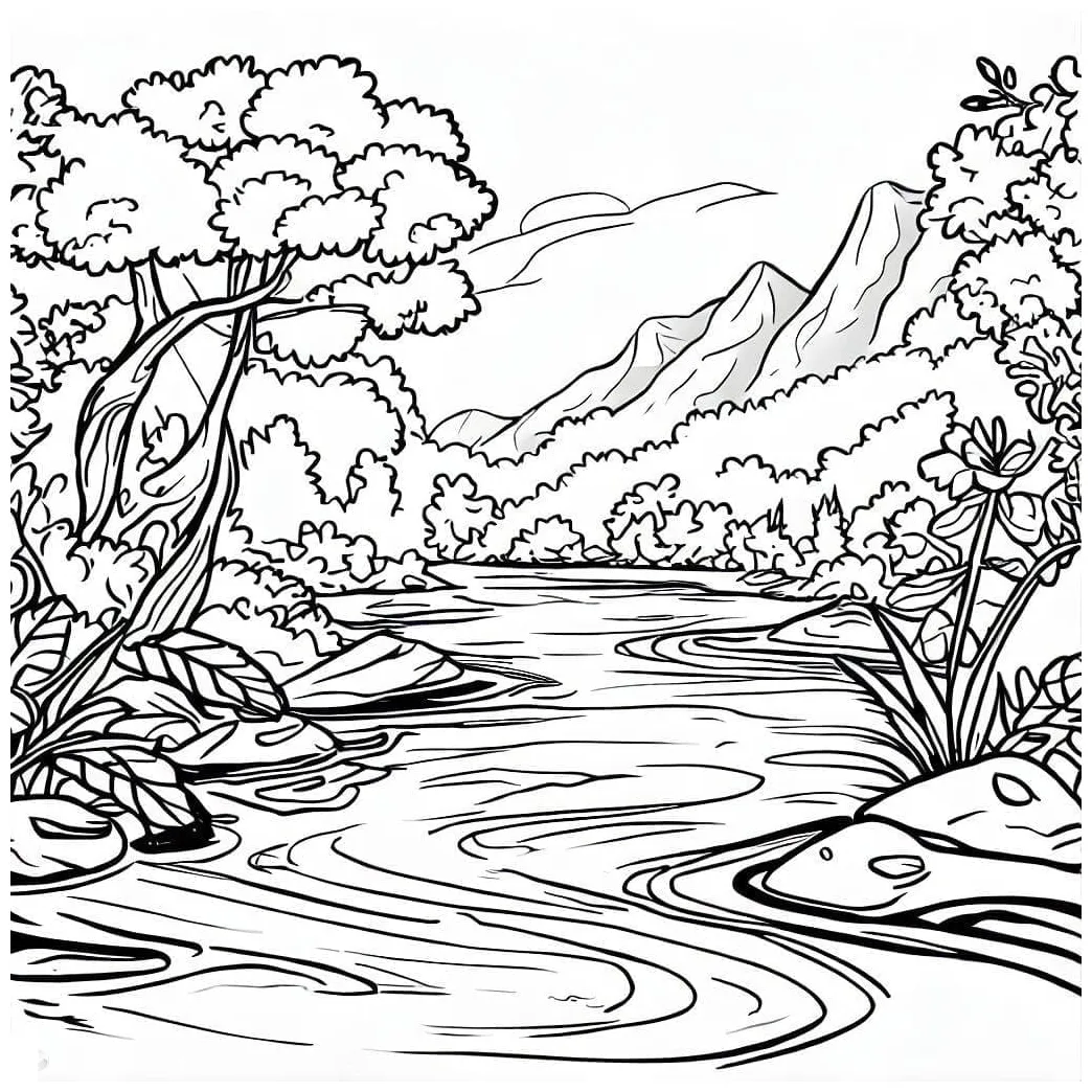 Sungai yang menakjubkan