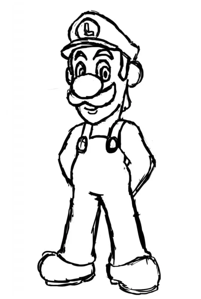 Luigi dari super mario