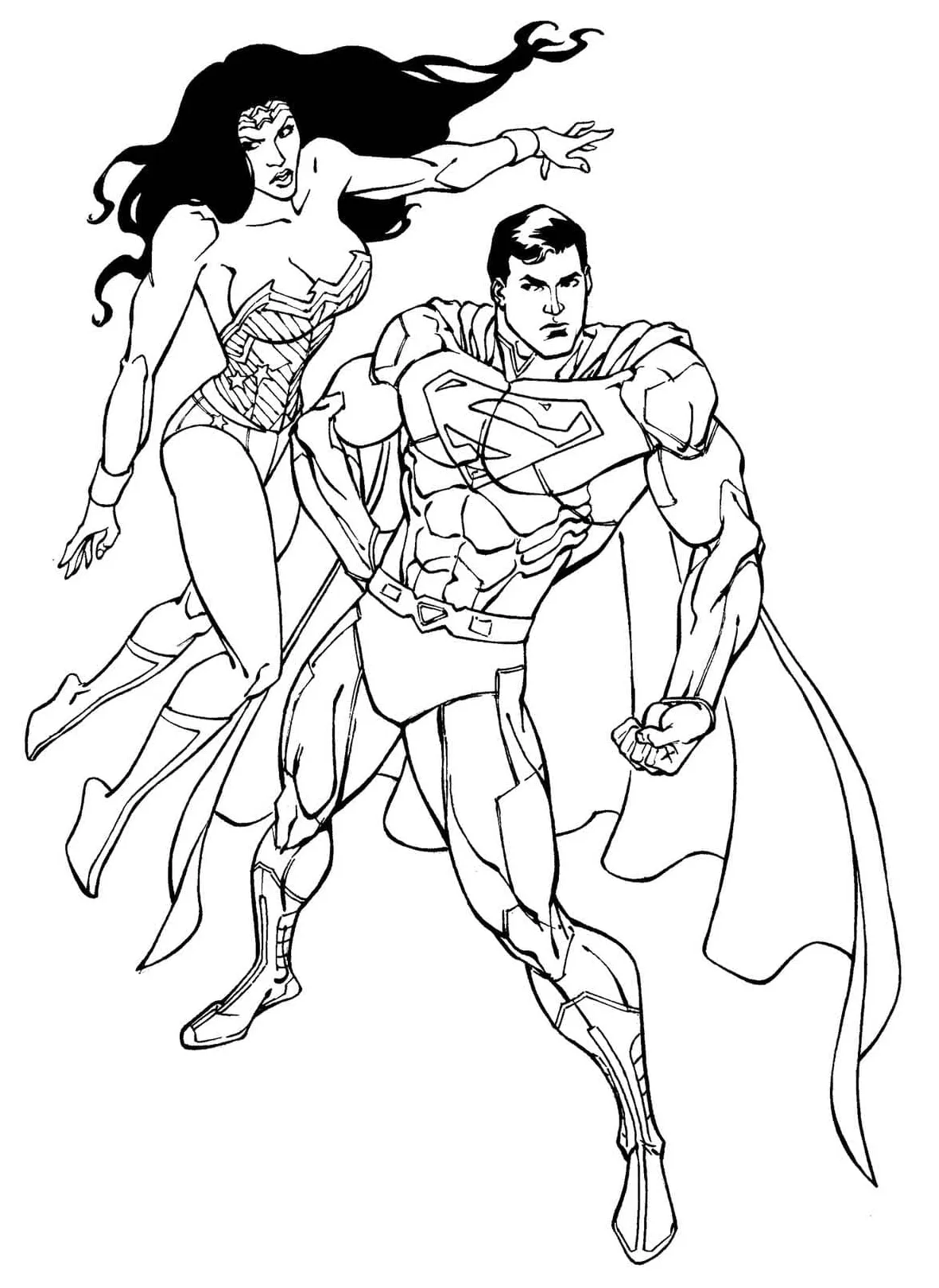 Superman dan wanita perkasa