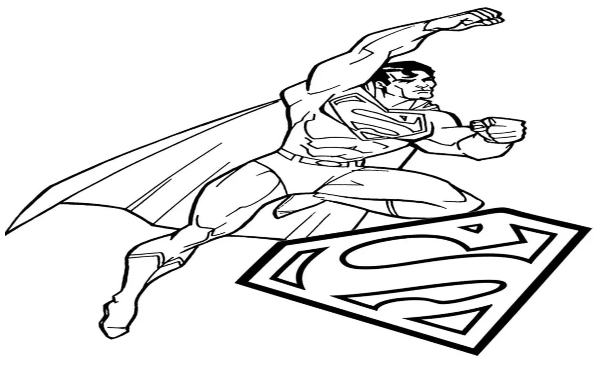 Gambar terbang superman