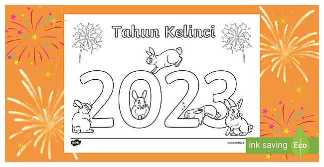 Lembar kelinci 2023 teacher made